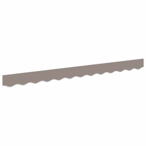 vidaXL Remplacement de lambrequin Gris clair 230 x 20 cm Polyester