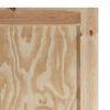 vidaXL Porte int&eacute;rieure Marron 93 x 202 cm Contreplaqu&eacute;