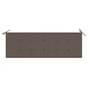 vidaXL Banc Batavia avec coussin taupe 150 cm Bois de teck massif