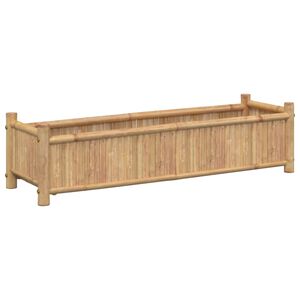 vidaXL Jardini&egrave;re 100x30x25 cm bambou