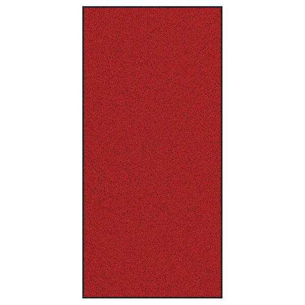 vidaXL Tapis d'entr&eacute;e Autre Rouge et Noir 120 x 250 cm