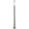 Smartwares Borne d'&eacute;clairage de jardin 20 W Chrome 110 cm RX1010-110