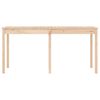 vidaXL Table de jardin 159,5x82,5x76 cm bois massif de pin