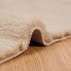 vidaXL Tapis en fausse anti-d&eacute;rapant Olite Taupe 60 x 110 cm Polyester