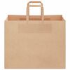 vidaXL Sacs en papier 250 pcs avec poign&eacute;es marron 32x22x24 cm