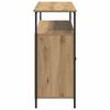 vidaXL Buffet Ch&ecirc;ne artisanal 100 x 35 x 80 cm Bois d'ing&eacute;nierie