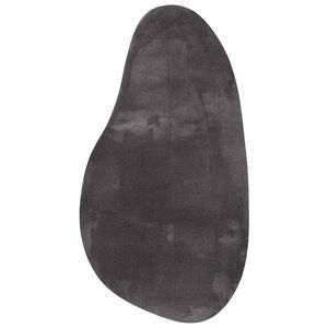 vidaXL Tapis HUARTE Anthracite 80 x 150 cm Polyester
