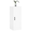 vidaXL Armoire murale blanc 34,5x34x90 cm bois d'ing&eacute;nierie