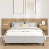 vidaXL T&ecirc;te de lit avec armoire avec tiroir 3 pcs Ch&ecirc;ne artisanal