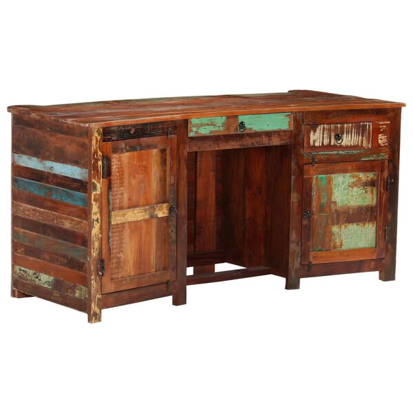 vidaXL Bureau de directeur 170x70x76 cm Bois de r&eacute;cup&eacute;ration massif