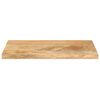 vidaXL Dessus de table 60x20x2,5 cm rectangulaire bois massif manguier