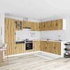 vidaXL Ensemble d'armoires de cuisine 14 pcs Kalmar bois d'ing&eacute;nierie