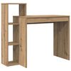 vidaXL Bureau Ch&ecirc;ne artisanal Bois d'ing&eacute;nierie 100 x 40 x 90 cm