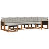 vidaXL Ensemble de canap&eacute;s d'ext&eacute;rieur 7 pc 7 place