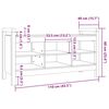 vidaXL Banc d'entr&eacute;e Marron miel 110x40x60 cm Bois de pin massif