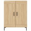 vidaXL Buffet haut Ch&ecirc;ne sonoma 69,5x34x180 cm Bois d'ing&eacute;nierie