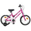 vidaXL V&eacute;lo pour Enfants 14 Pouces pour les 3-5 ans Rose clair