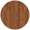 vidaXL Plateau de table &Oslash; 90 x 2,5 cm Rond Bois de ch&ecirc;ne massif