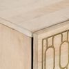 vidaXL Table de chevet 50x33x60 cm bois de manguier massif