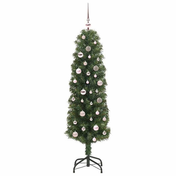 vidaXL Sapin de No&euml;l artificiel Vert 150 cm PVC et acier et plastique