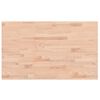 vidaXL Dessus de table 100x60x2,5cm rectangulaire bois massif de h&ecirc;tre