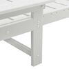 vidaXL Mobilier de jardin lounge 2 pcs Blanc 53 x 195.5 x 30cm