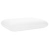 vidaXL Coussin de sommeil Uni Blanc 74 x 39 x 13 cm