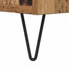 vidaXL Table basse Bois Ancien 80 x 80 x 36,5 cm Bois d'ing&eacute;nierie