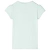T-shirt pour enfants menthe claire 128