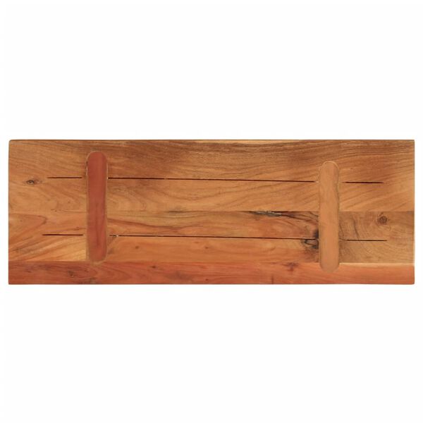 vidaXL Dessus de table 70x30x3,8 cm rectangulaire bois massif d'acacia
