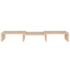vidaXL Support pour moniteur 60x24x10,5 cm Bois de pin solide