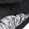 vidaXL Housse de v&eacute;lo noir 200x85x110 cm oxford 190T