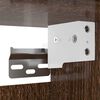 vidaXL Meubles TV muraux 2 pcs Ch&ecirc;ne marron 30,5x30x30 cm