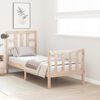 vidaXL Cadre de lit sans matelas bois de pin massif