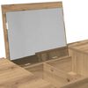 vidaXL Table de cosm&eacute;tiques Ch&ecirc;ne artisanal 100 x 45 x 76 cm