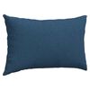 vidaXL Coussins de canap&eacute; 2 pcs Bleu 50 x 30 cm tissu