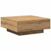vidaXL Table basse Ch&ecirc;ne artisanal 80 x 80 x 31 cm