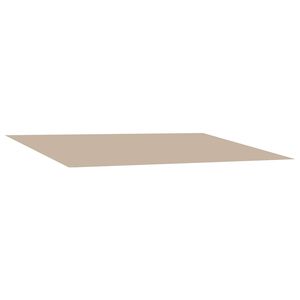 vidaXL Toile de rechange pour auvent Beige 450 &times; 350 cm Polyester