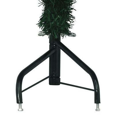 vidaXL Sapin de Noël artificiel d'angle Vert 240 cm PVC