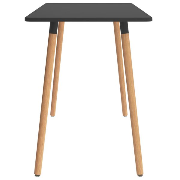 vidaXL Ensemble de salle &agrave; manger 7 pcs Jaune et noir