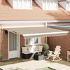 vidaXL Toile de rechange pour auvent Beige 380 x 345 cm Polyester