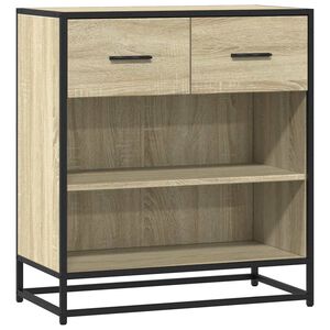 vidaXL Buffet ch&ecirc;ne sonoma 68x35x76 cm bois d'ing&eacute;nierie
