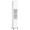 vidaXL Ensemble de meubles salle de bain 3 pcs blanc bois d'ing&eacute;nierie