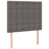 vidaXL Cadre de lit sans matelas gris 120x200 cm similicuir