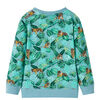 Sweatshirt pour enfants mélange vert clair 128