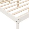vidaXL Lit pour personne &acirc;g&eacute;e blanc 90x200 cm bois de pin massif
