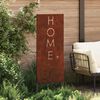 vidaXL &Eacute;cran de confidentialit&eacute; de jardin Fretwork Rouill&eacute; 50 x 140 cm