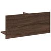 vidaXL Armoire murale 70x16,5x30 cm ch&ecirc;ne marron bois d'ing&eacute;nierie