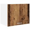 vidaXL Armoire suspendue Bois ancien et Blanc 50 x 31 x 40 cm