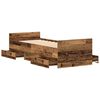 vidaXL Cadre de lit Bois Ancien 193 x 78 x 50 cm Bois d'ing&eacute;nierie